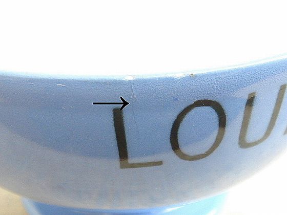アンティークカフェオレボウル ルルド  LOURDES Creil et Montereau製