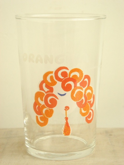 ORANGINA オランジーナ ビンテージグラス VILLEMOT