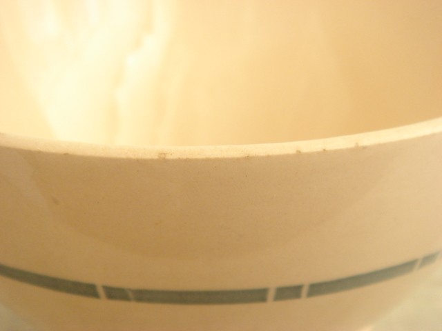 アンティークカフェオレボウル 花 Digoin & Sarreguemines