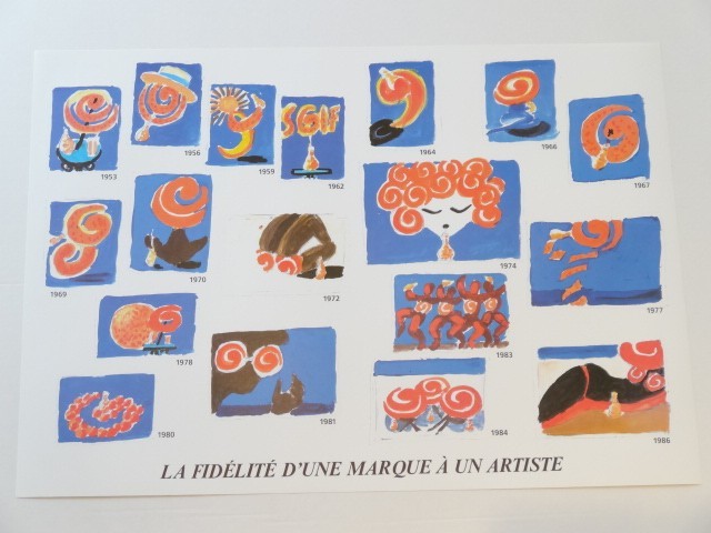 ORANGINA オランジーナ オリジナルポスター VILLEMOT ヴェルナール・ヴューモ