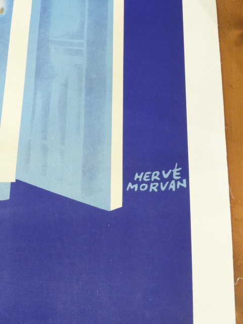 SATAM ビンテージポスター エルベ・モルバン Herve Morvan