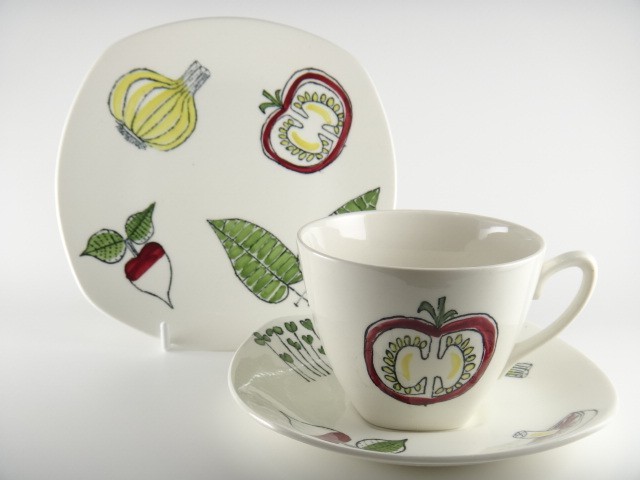 ミッドウィンター サラダウェア ティートリオ テレス・コンラン MIDWINTER salada ware Terence Conran