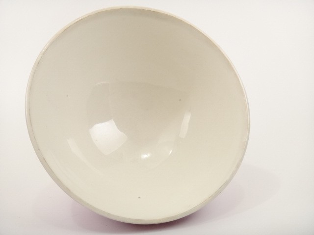 アンティーク カフェオレボウル パープル レース Digoin & Sarreguemines製
