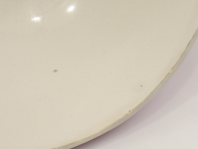 アンティーク カフェオレボウル パープル レース Digoin & Sarreguemines製