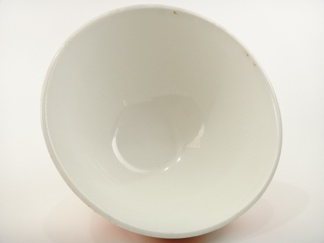 アンティーク カフェオレボウル 黄色チェック Digoin製
