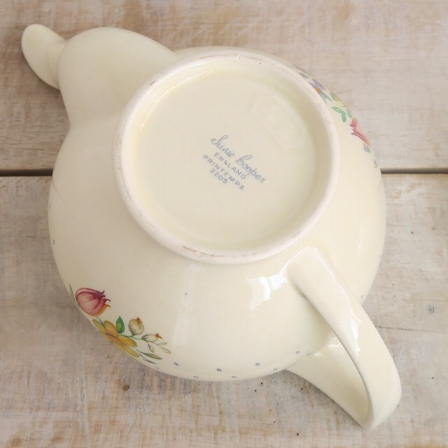 スージークーパー プランタン ティーポット SUSIE COOPER