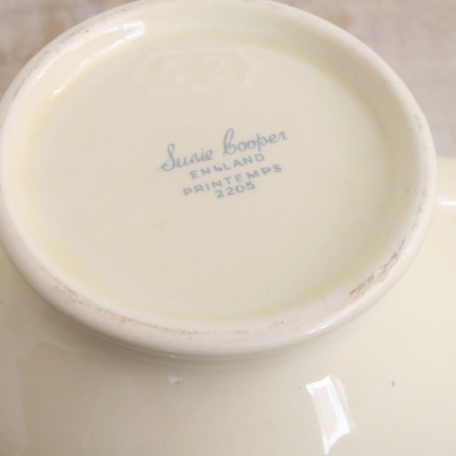 スージークーパー プランタン ティーポット SUSIE COOPER