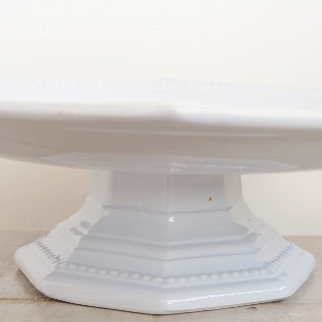 モントロー オクトゴナル 淡いブルーのコンポティエ Montereau