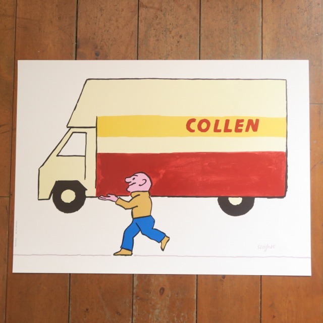 サヴィニャック オリジナルポスター COLLEN SAVIGNAC