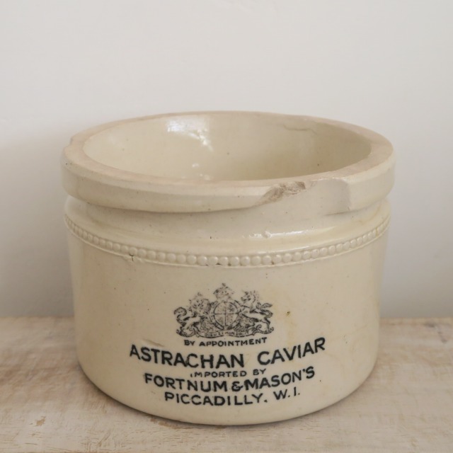 アンティーク キャビアポット ASTRACHAN CAVIAR