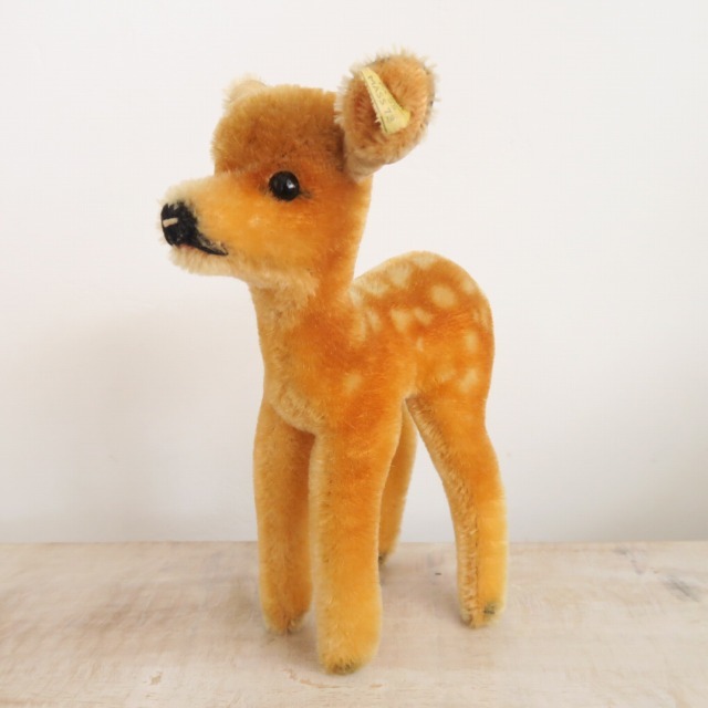 アンティーク シュタイフ シカ Steiff FAWN 17cm