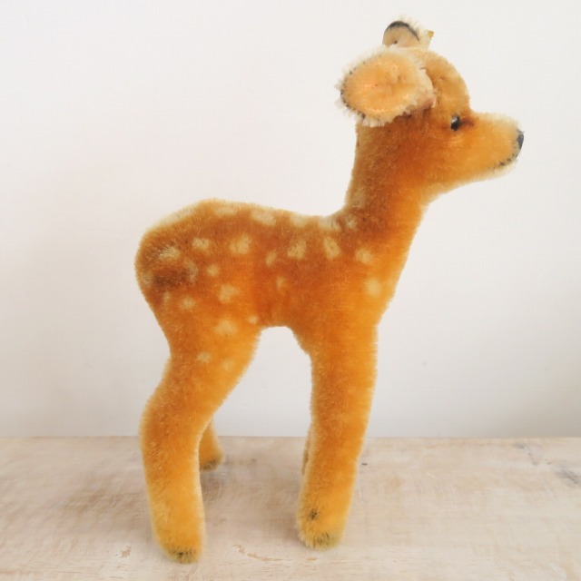 アンティーク シュタイフ シカ Steiff FAWN 17cm