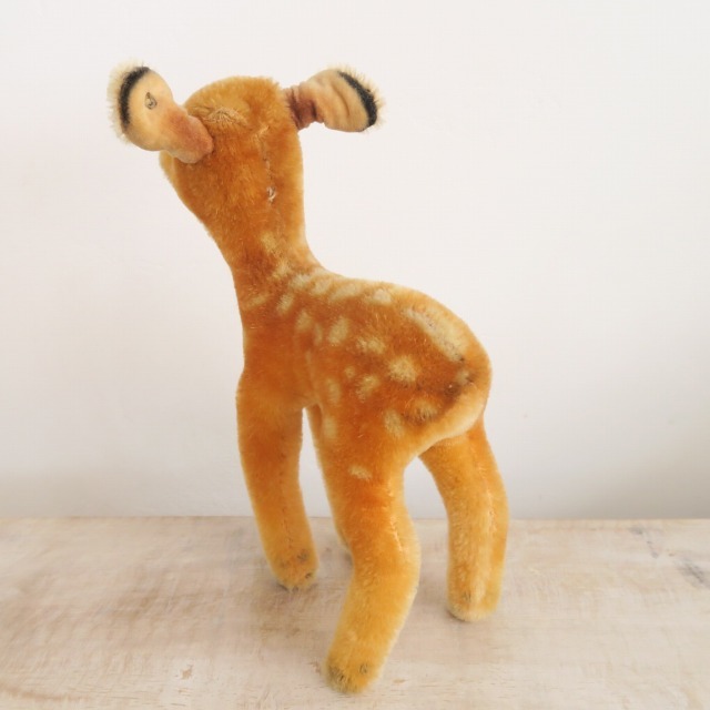 アンティーク シュタイフ シカ Steiff FAWN 17cm