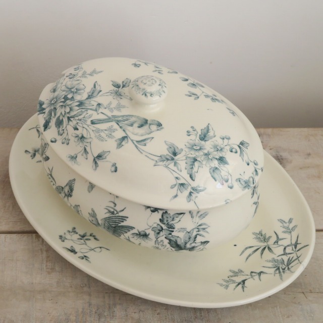 アンティーク ソーシエール MIGNON LONGWY