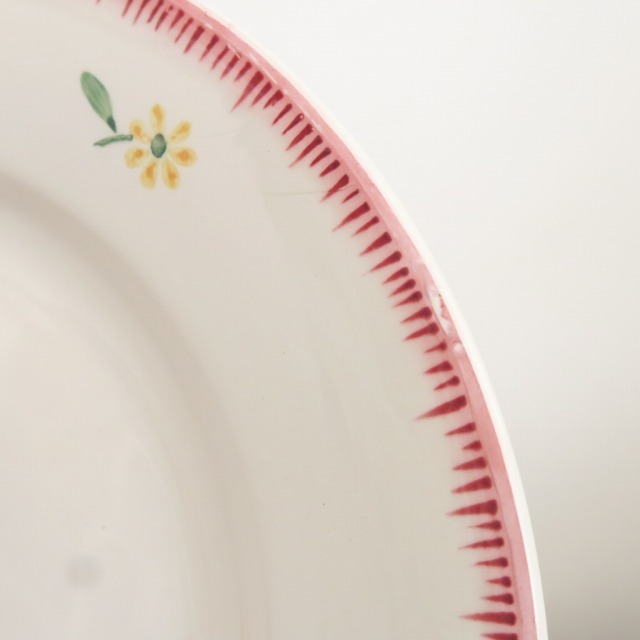 アンティーク皿 FLEURETTES DIGOIN & SARREGUEMINES製