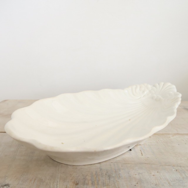 アンティーク シェル皿 ラヴィエ J.VIEILLARD BORDEAUX 製