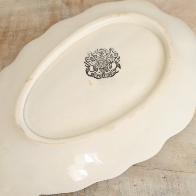 アンティーク シェル皿 ラヴィエ J.VIEILLARD BORDEAUX 製