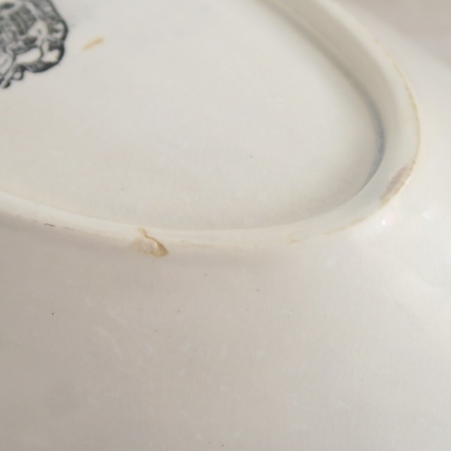 アンティーク シェル皿 ラヴィエ J.VIEILLARD BORDEAUX 製