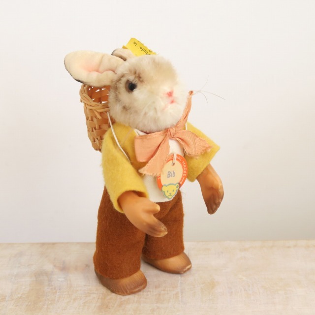 アンティーク シュタイフ ウサギ Steiff Bib 12cm