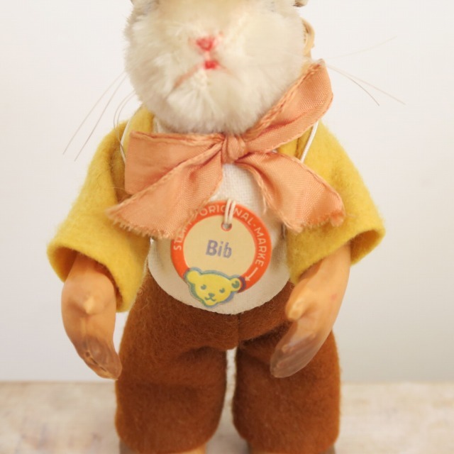アンティーク シュタイフ ウサギ Steiff Bib 12cm