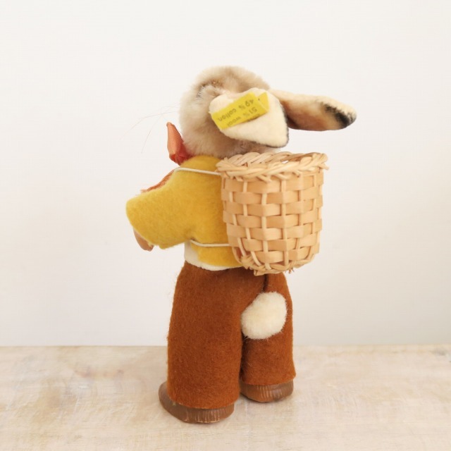 アンティーク シュタイフ ウサギ Steiff Bib 12cm