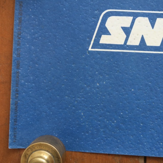 サヴィニャック フランス国鉄 マダム ビンテージポスター 1970年 SNCF SAVIGNAC