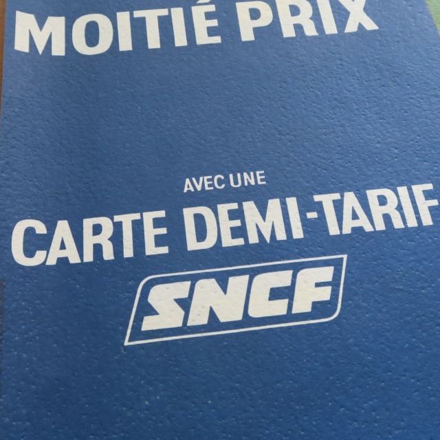 サヴィニャック フランス国鉄 マダム ビンテージポスター 1970年 SNCF SAVIGNAC