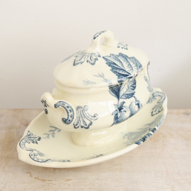 クレイユモントロー製 アンティーク ムータルディエ POMONE Creil Montereau