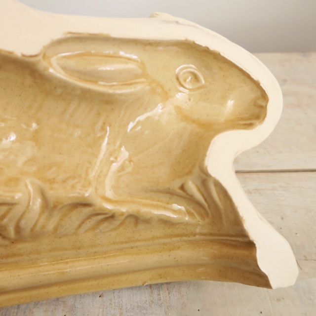 ラパンパスカル ウサギの型 陶器製 アルザス地方 スフレンハイム焼