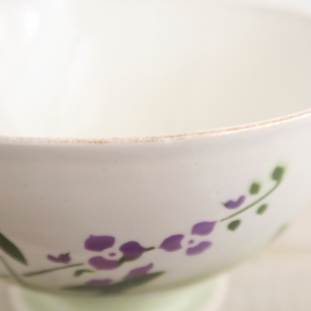 アンティーク カフェオレボウル クワイ ジアン製 GIEN