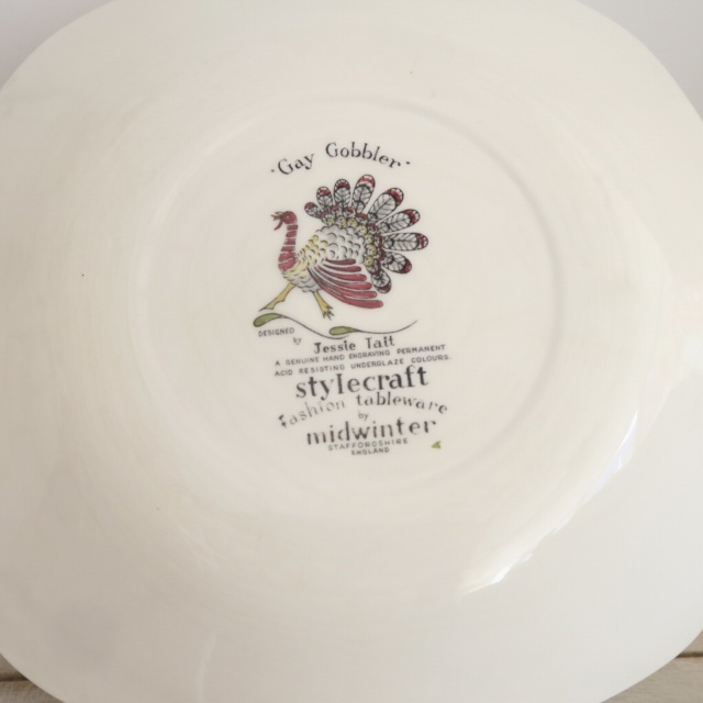 ミッドウィンター 七面鳥 プレート MIDWINTER Gay Gobbler