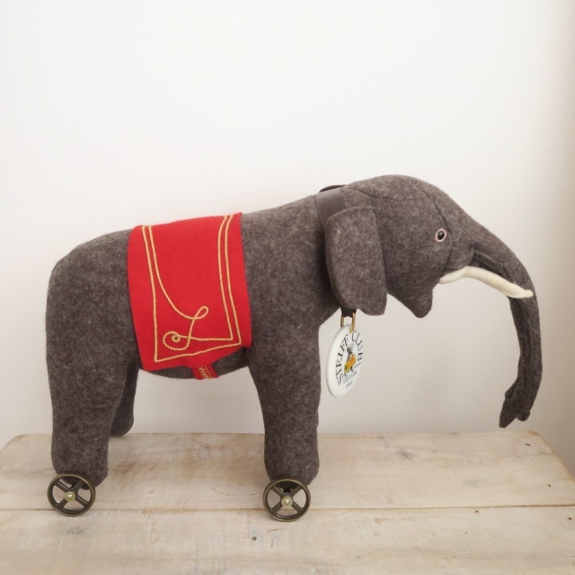 ヴィンテージ　シュタイフ　象　エレファント　極美品　Steiff ヴィンテージ シュタイフ ゾウ Steiff Elephant 7㎝ | ぷち