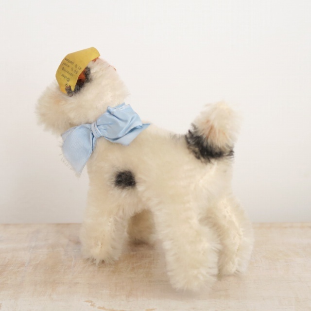 アンティーク シュタイフ ワイヤー フォックス テリア Steiff Foxy 10cmサイズ