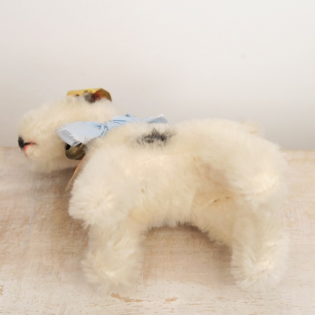 アンティーク シュタイフ ワイヤー フォックス テリア Steiff Foxy 10cmサイズ