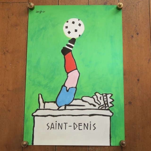 サヴィニャック ビンテージポスター サンドニ Savignac Saint Denis