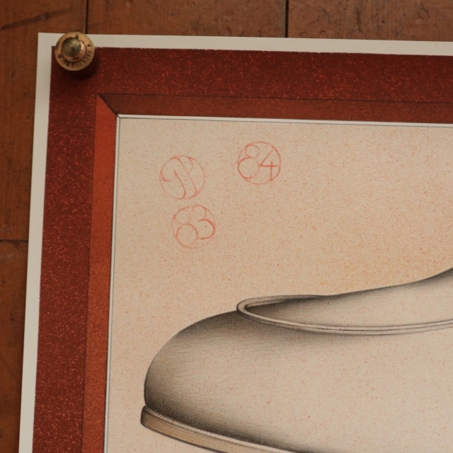 ジョンロブ パリ リトグラフ ビンテージポスター JOHN LOBB PARIS