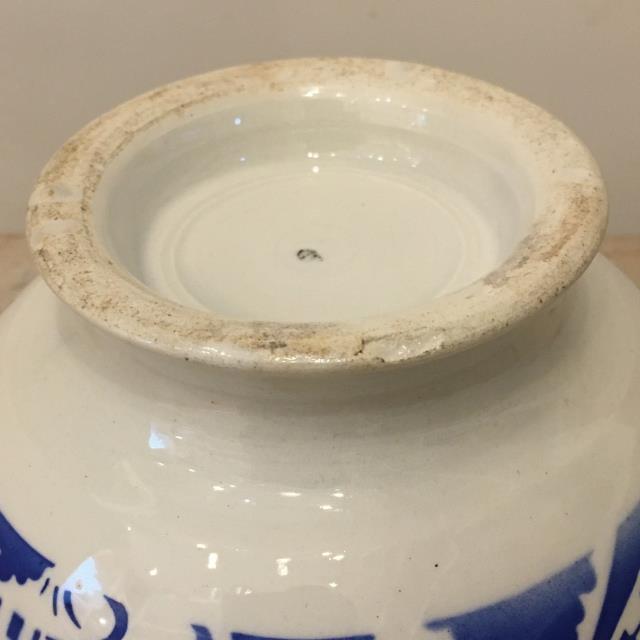 フランスアンティーク カフェオレボウル 風車ステンシル 【公式通販】