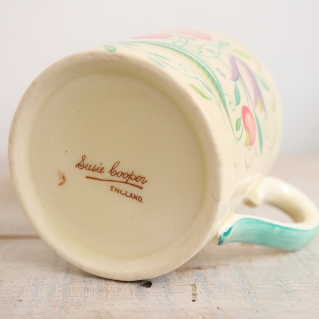 スージークーパー ドレスデンスプレイ グリーン デミタスカップ