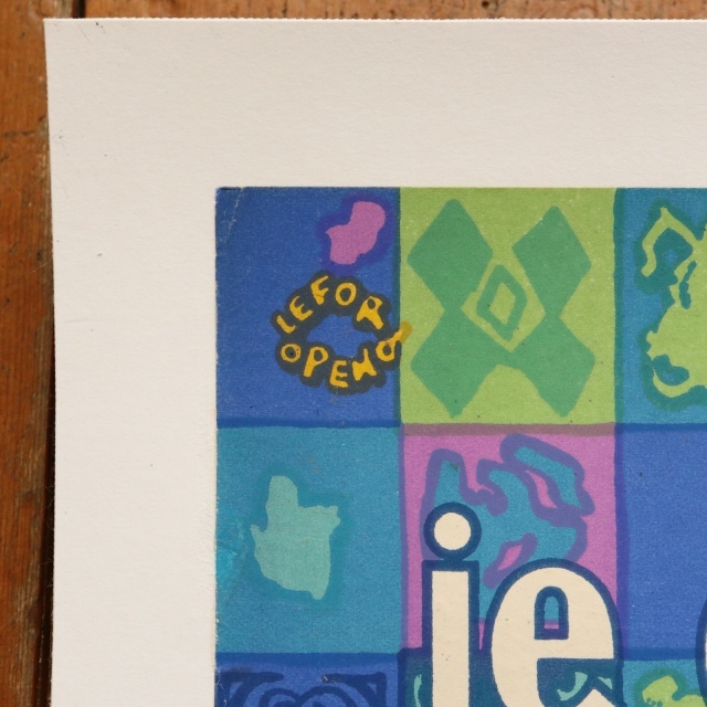 ルフォール・オプノ ビンテージポスター  Lefor Openo je cuIsine a l'ELECTRICITE