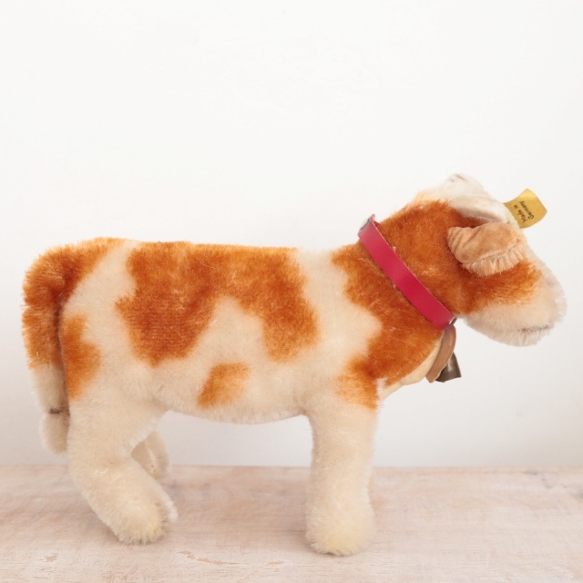 アンティーク シュタイフ 牛 Steiff Bessy 12cm