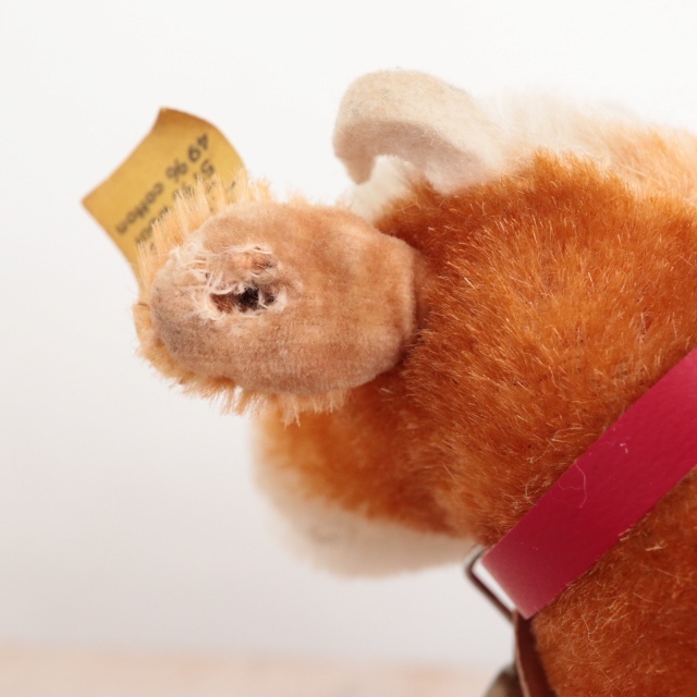 アンティーク シュタイフ 牛 Steiff Bessy 12cm