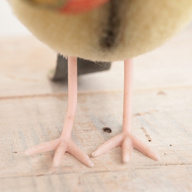 アンティーク シュタイフ シジュウカラ 小鳥 Steiff Meise 10cm