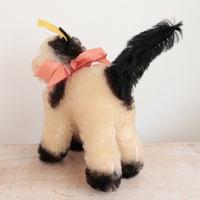 アンティーク シュタイフ ネコ Steiff Gussy 12cm