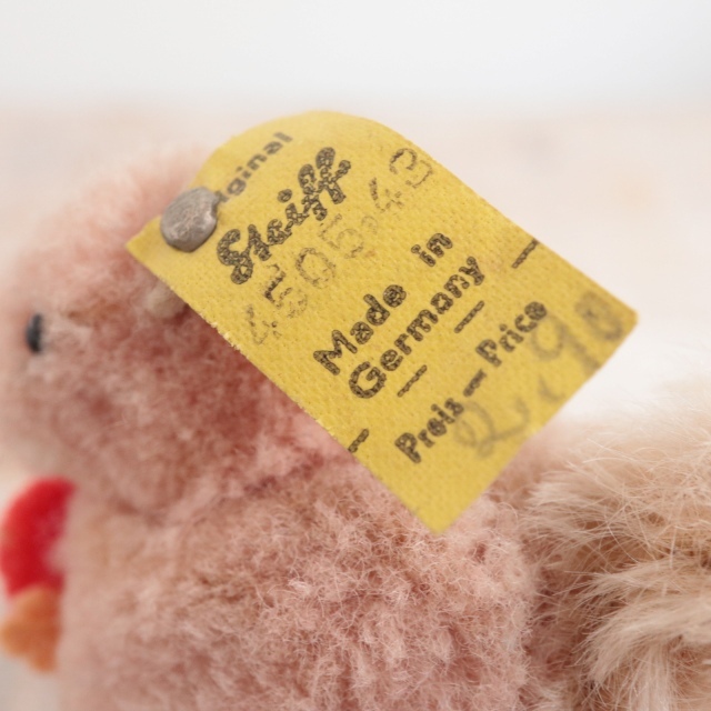 アンティーク シュタイフ リス ウーレン ミニチュア Steiff 5cm