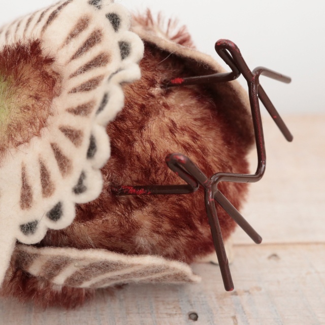 アンティーク シュタイフ ターキー 七面鳥 Steiff Tucky 10cm