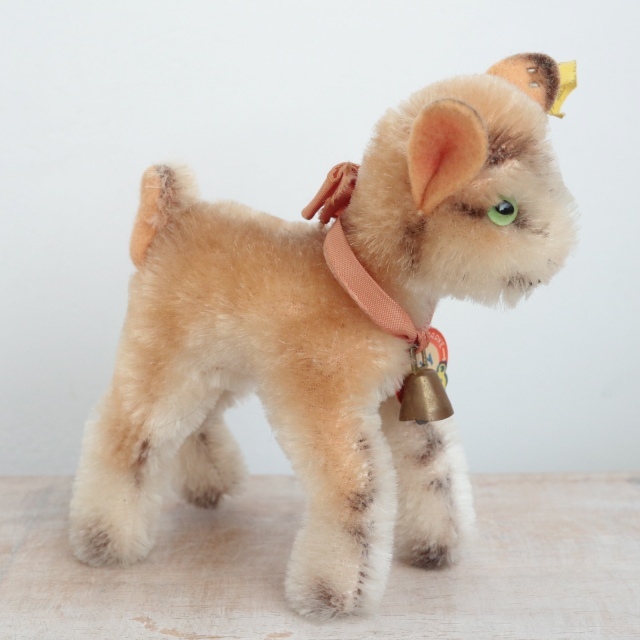 ☆シュタイフ☆ヤギ　Steiff ぬいぐるみ　アンティーク 山羊 アンティーク シュタイフ ヤギ Steiff Zicky 10cm
