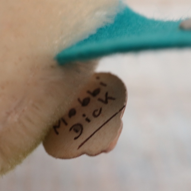 アンティーク シュタイフ 魚 Steiff Flossy 13cm