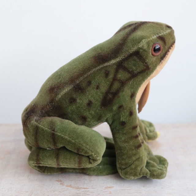 アンティーク シュタイフ カエル Steiff Froggy 8cm