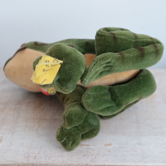 アンティーク シュタイフ カエル Steiff Froggy 8cm