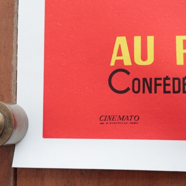 エルベ モルバン ビンテージポスター 1966年 Jeunesse au plein air Herve Morvan